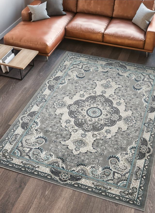 Hereke 470 Area Rug Grey — photo 3