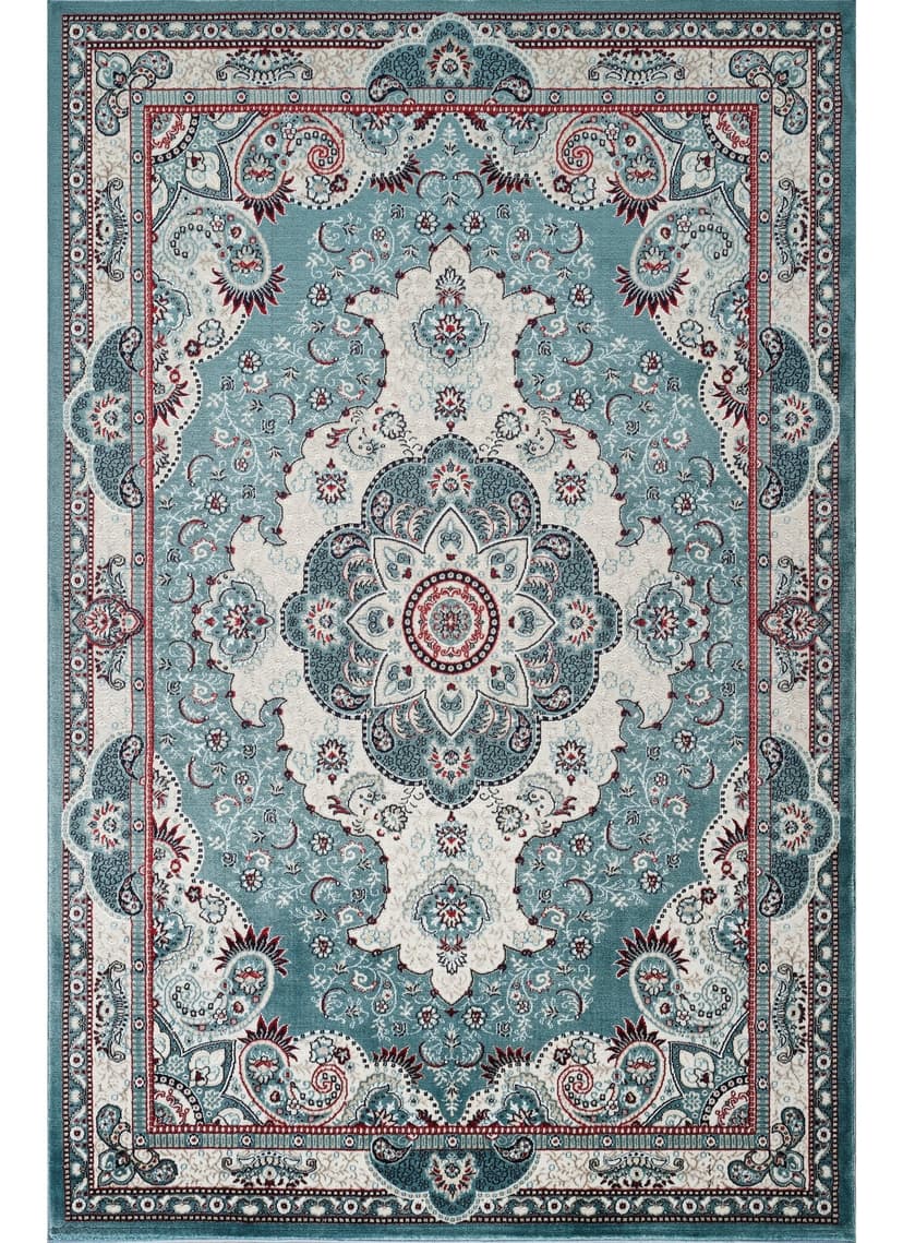 Hereke 470 Area Rug Blue