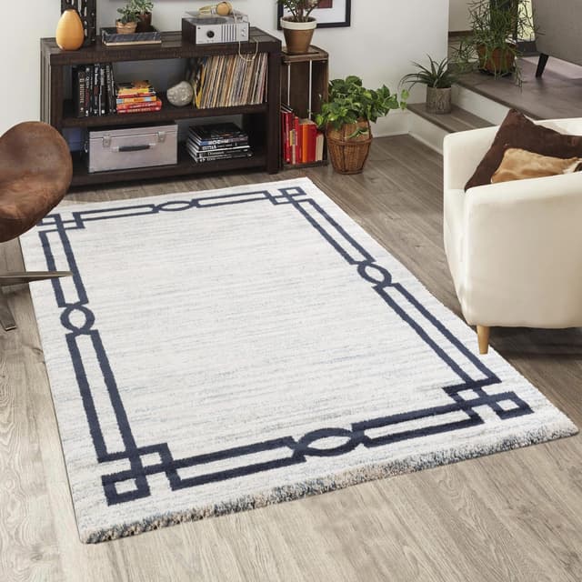 Cornelia A263 Area Rug Navy/Cream — photo 3