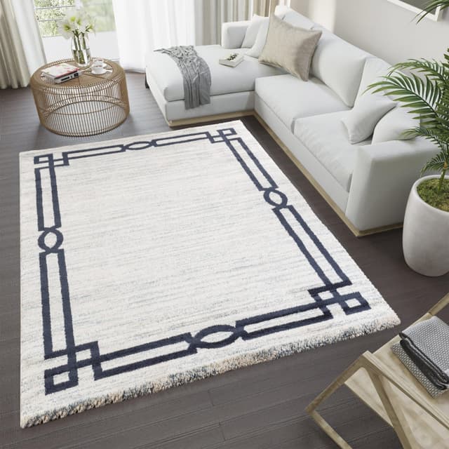 Cornelia A263 Area Rug Navy/Cream — photo 2