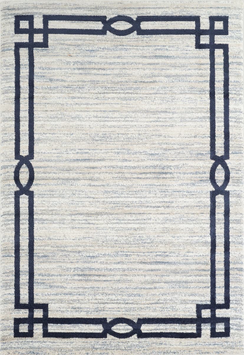 Cornelia A263 Area Rug Navy/Cream