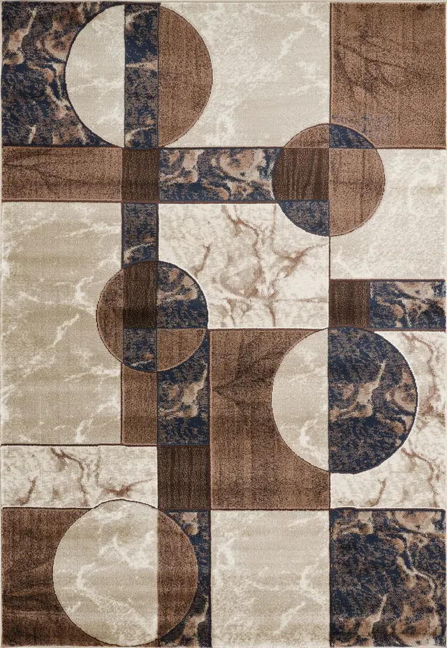 Argon 292 Area Rug Navy/D.Beige — photo 1
