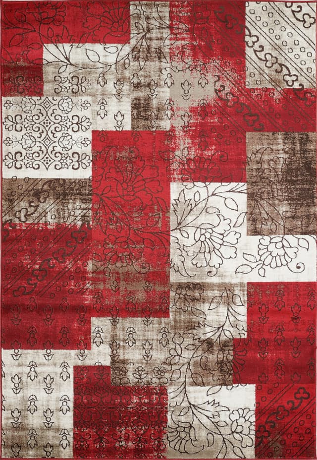 Argon 6970 Area Rug Burgundy/Burgundy — photo 1