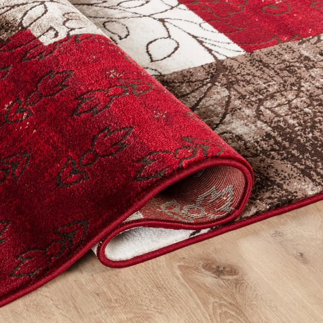 Argon 6970 Area Rug Burgundy/Burgundy — photo 5
