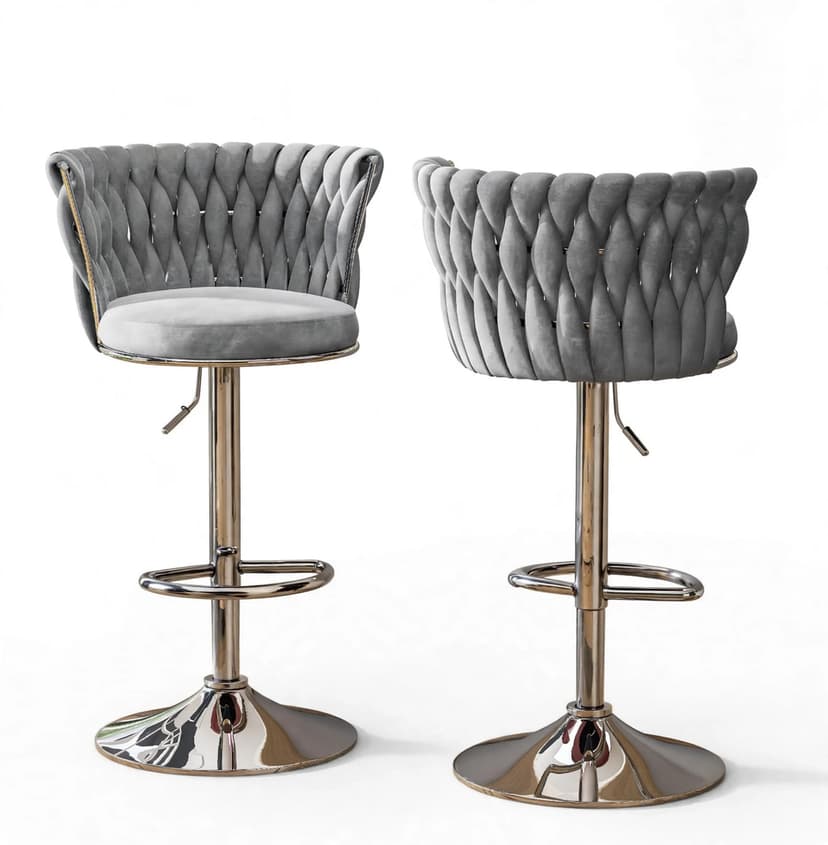 2510 GRAY - Barstool Set