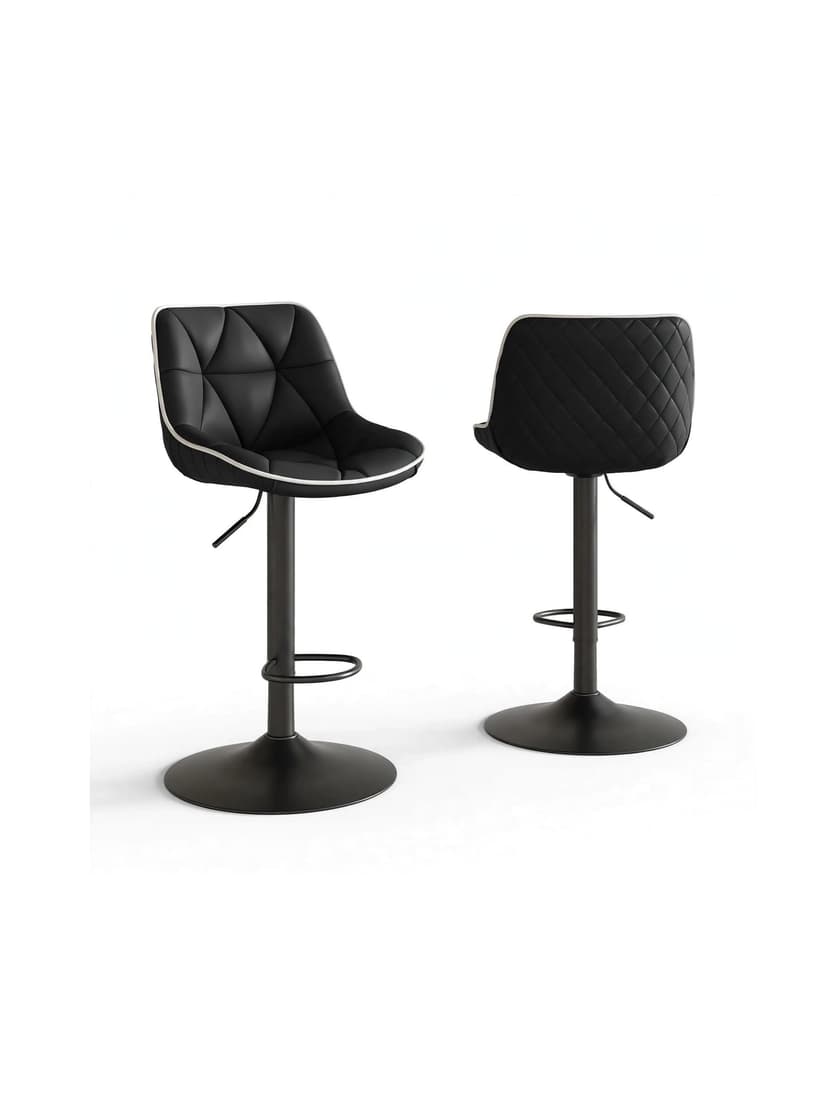1208 Black - Barstools