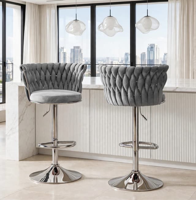 2510 GRAY - Barstool Set — photo 3