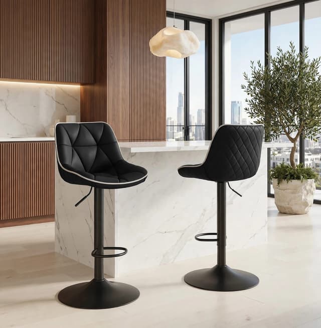1208 Black - Barstools — photo 2