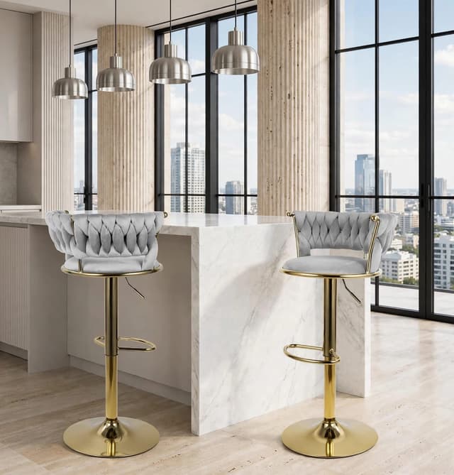 1139 Gray Barstools — photo 1