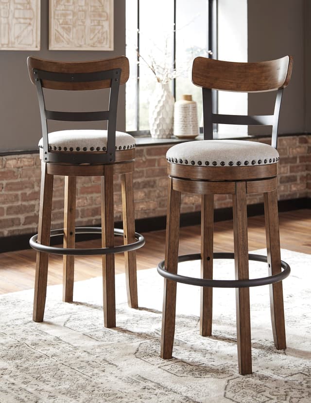 D546-430 - 30" BAR HEIGHT Swivel Barstool — photo 3