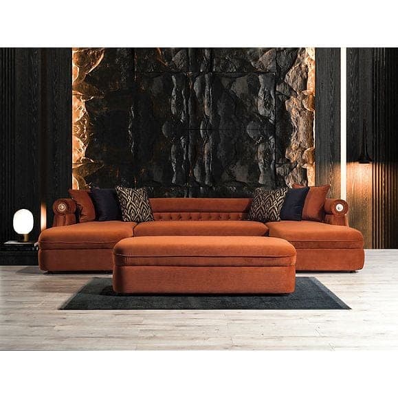 Brooklyn Sectional (Orange) — photo 3