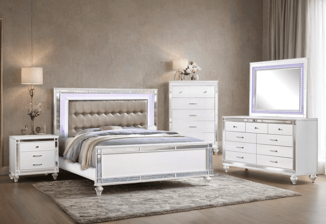 Blanca2 White Bedroom Set — photo 1