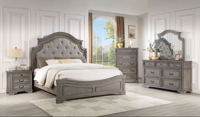 B6010 - 4pc or 5pc Bedroom Set