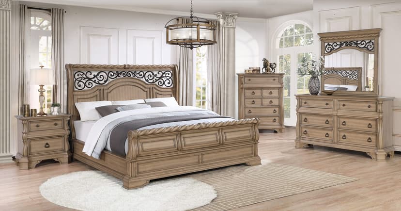 B7010 - 4pc or 5pc Bedroom Set ONLY