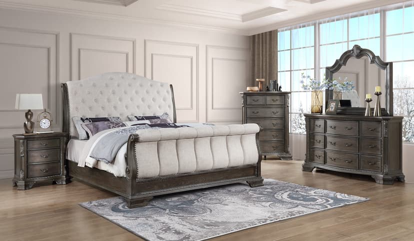 B1000 4pc or 5pc Bedroom Set
