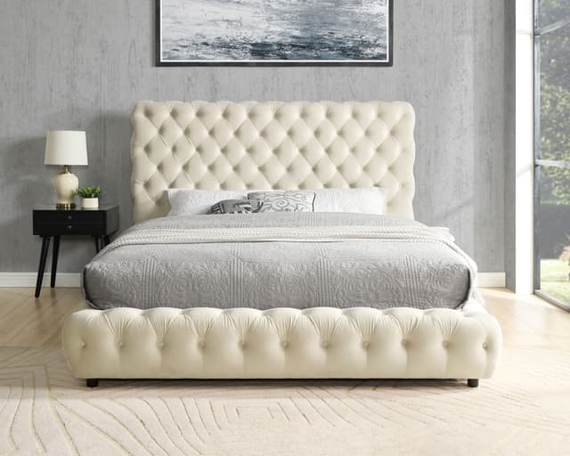 Dream Beige Platform Bed — photo 1
