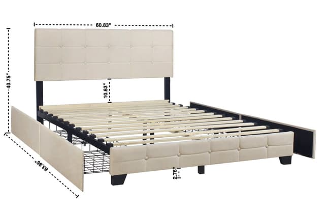 HH995 Platform Bed — photo 5