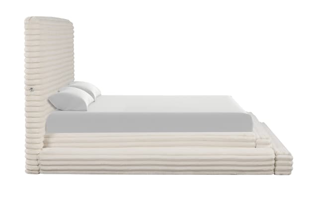 Mariah Beige Platform Bed — photo 4