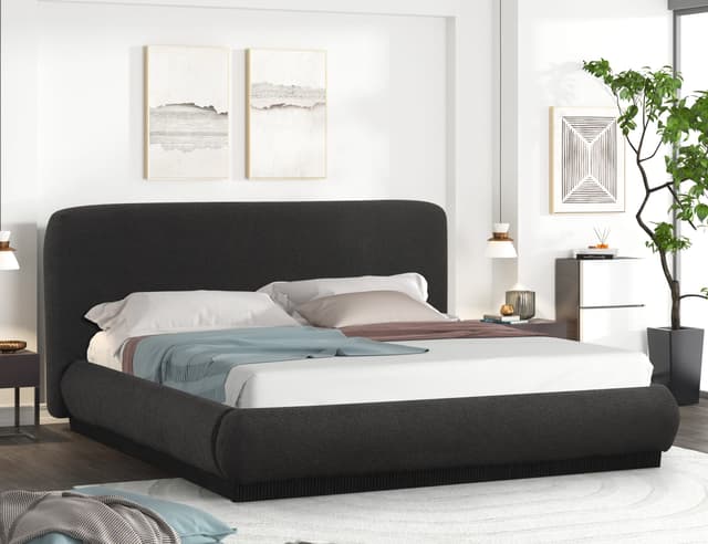Annie Black Platform Bed — photo 1