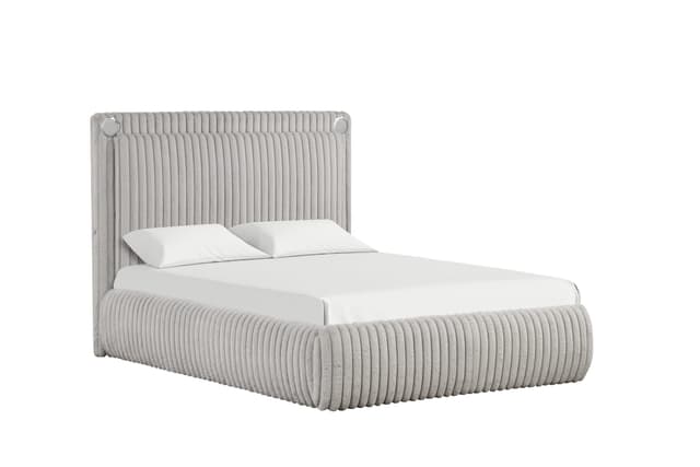Diana Gray Platform Bed — photo 1
