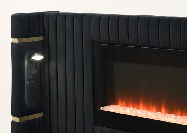 Romance2 Black Platform Bed — photo 3