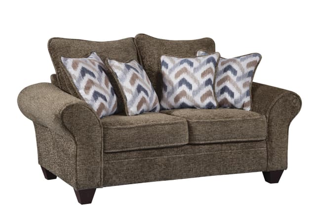 Behold 1000 Chocolate Sofa & Loveseat Set (OVERSIZED) — photo 1