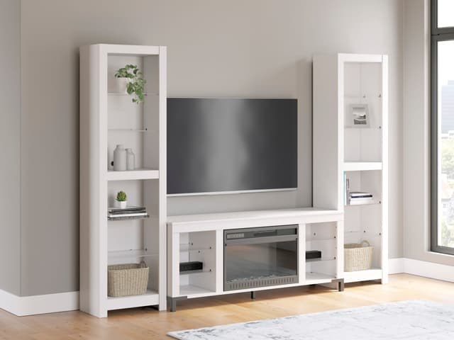 W2722 - TV Stand 59" L w/Fireplace (LED Lights) — photo 1