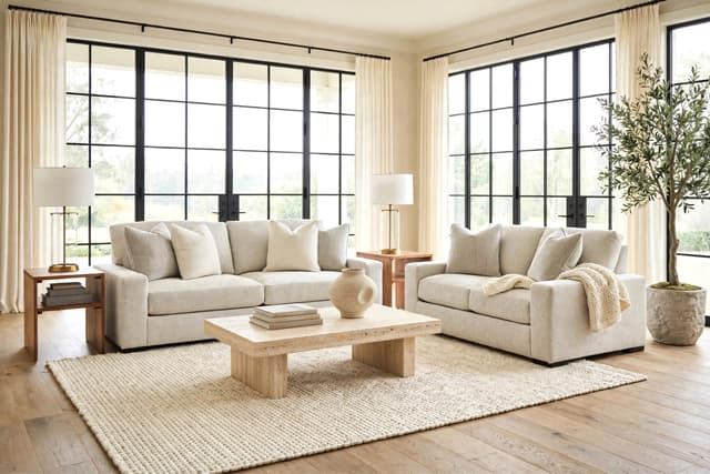Ashley 813-10 - Sofa & Loveseat Set ON SALE — photo 3