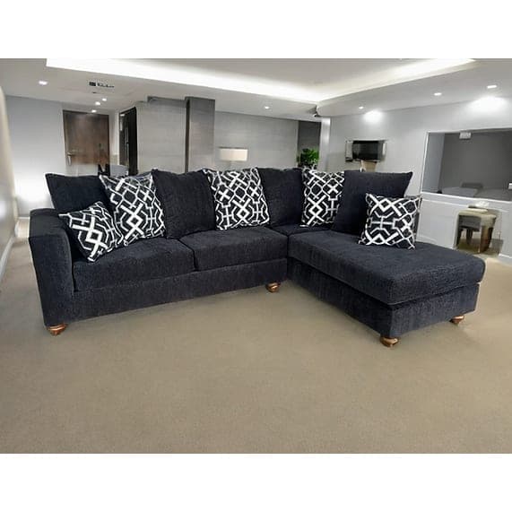 S305 Graphite Sectional (Black) — photo 1