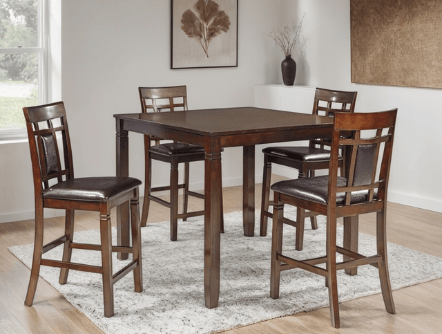 D1010 - Pub Table + 4 Chairs — photo 2