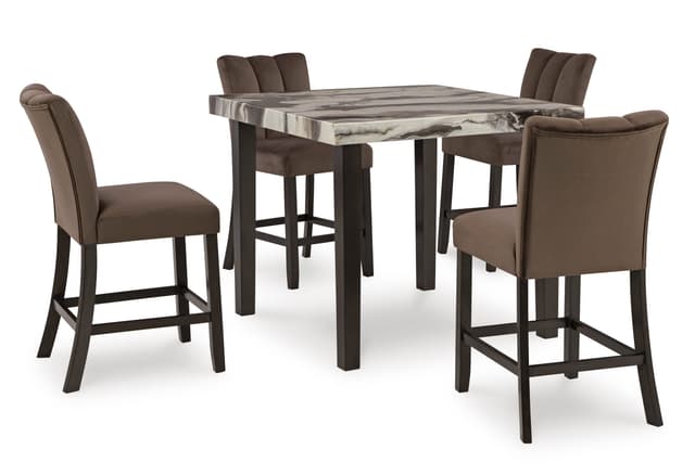 Ashley D581-13 Pub Table & 4 Chairs Set — photo 2