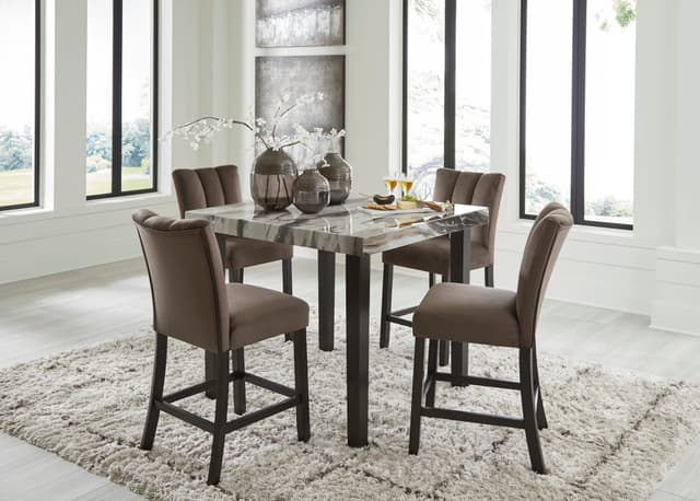 Ashley D581-13 Pub Table & 4 Chairs Set — photo 1