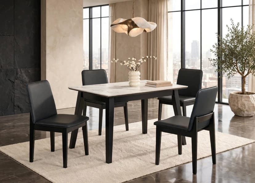 ALAN30 - Table & 4-Chairs