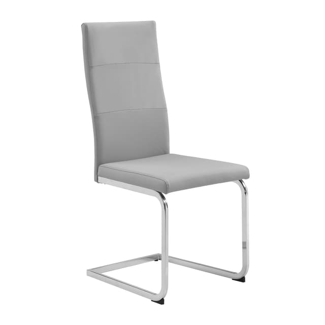 D201 Gray - Glass Table + 6 Chairs — photo 1