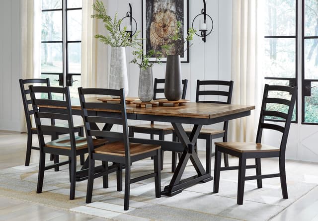 Ashley D634 - 7pc Dining Set — photo 1