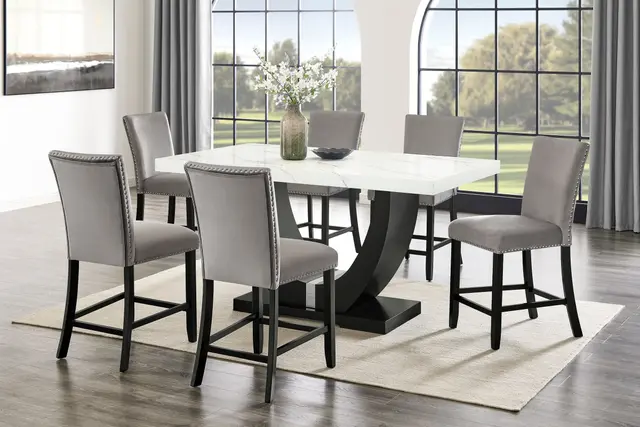 D181 Larry Counter Height (Grey) — photo 1