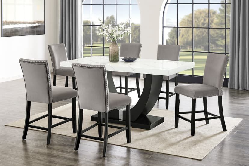 D181 Larry Counter Height (Grey)