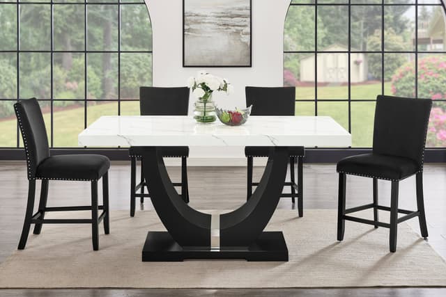 D181 Larry Counter Height (Black) — photo 2