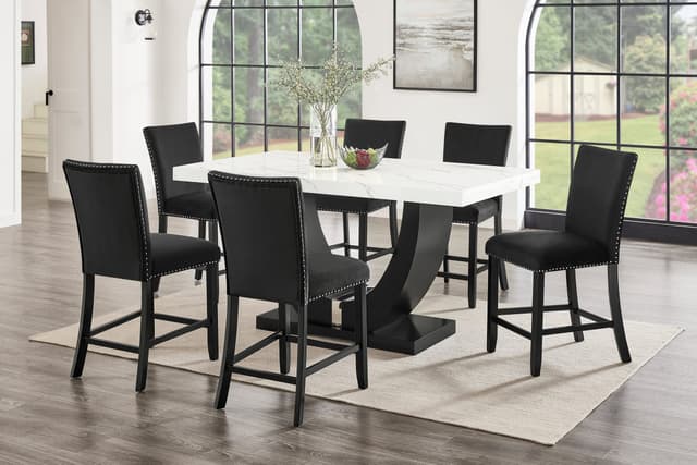 D181 Larry Counter Height (Black) — photo 1