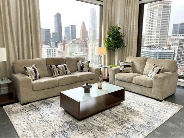 S319 Sofa and Loveseat (Coco) — photo 1