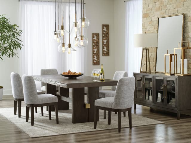 Ashley D984 - Table & 6 Chairs Set — photo 1