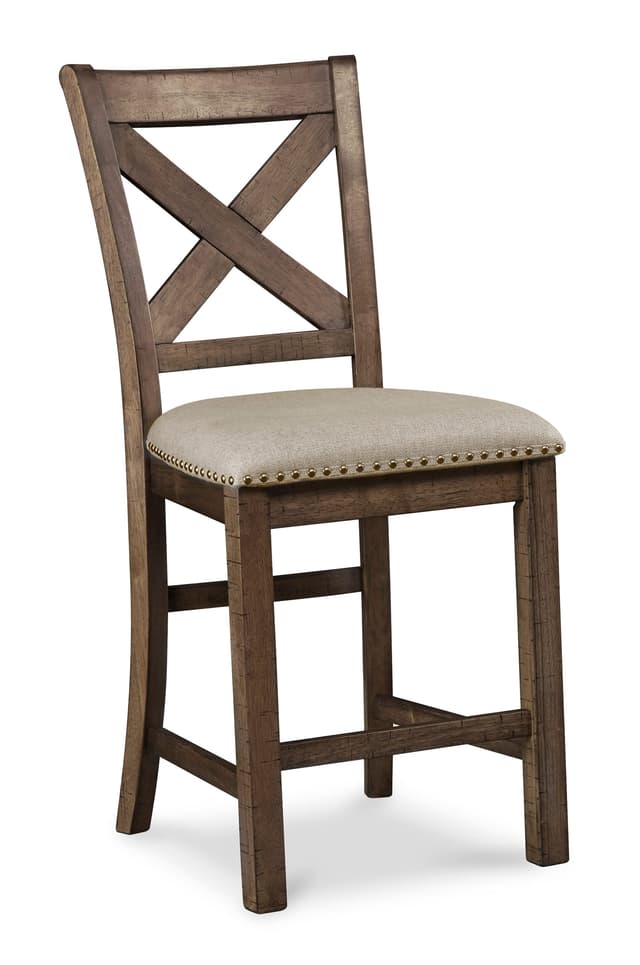 D631 - Counter Height Table + 6 Chairs Set — photo 4