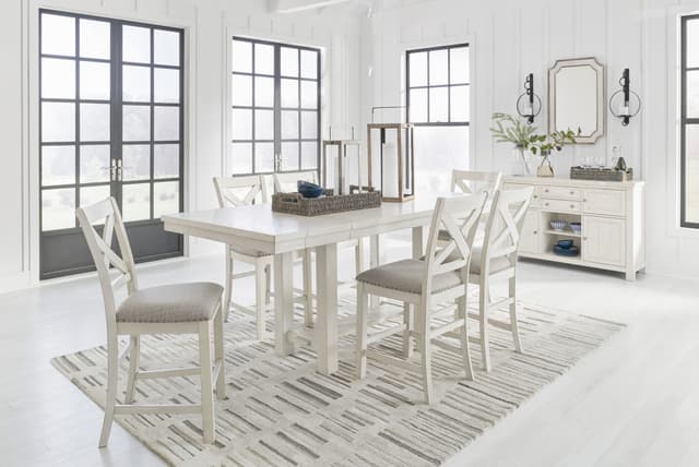 Ashley D642 Table & 6 Chairs Set — photo 1