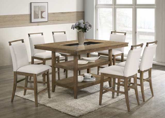 Tommy20 - Counter Height Table & 6 Chairs Set — photo 1