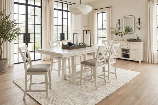 Ashley D642 Table & 6 Chairs Set — photo 5