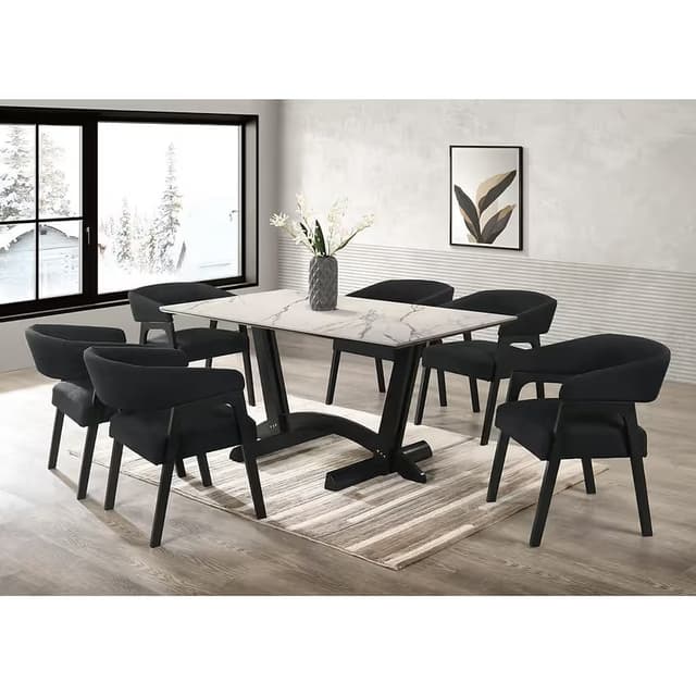 D1401 Nava (White) (Chairs Only) — photo 2