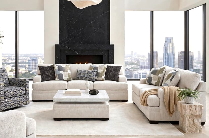 Behold 2155 Sofa & Loveseat Set (OVERSIZED)