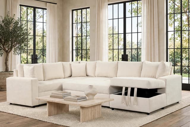 Forever2Sand Sectional With Pull-Out Bed — photo 3