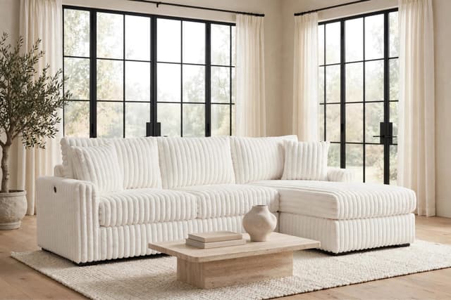 SOL Beige Reversible Sectional — photo 3
