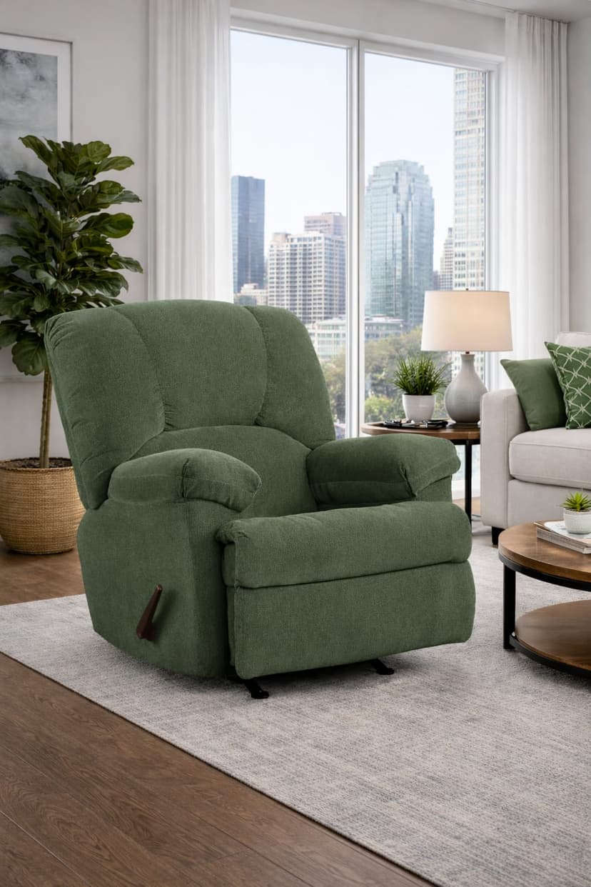 Washington 9015 Pine - Rocker Recliner